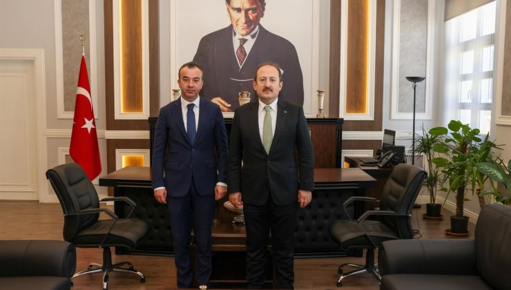 VALİ ALİ HAMZA PEHLİVAN, MEZİTLİ KAYMAKAMLIĞI’NI ZİYARET ETTİ