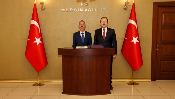 VALİ ALİ HAMZA PEHLİVAN, VİETNAM  CUMHURİYETİ ANKARA BÜYÜKELÇİSİ DO SON HAİ VE BERABERİNDEKİ HEYETİ KABUL ETTİ