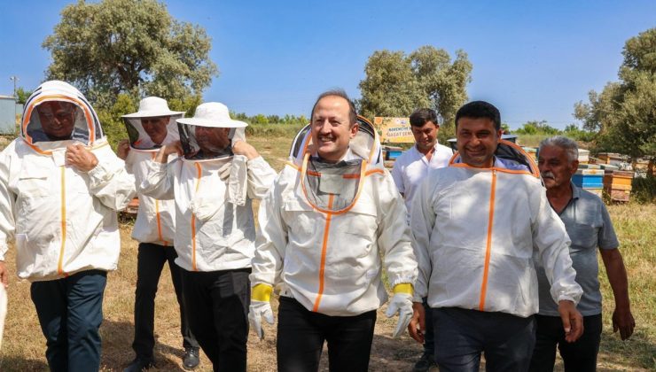 VALİ ALİ HAMZA PEHLİVAN, “NARENCİYE BALI HASAT ŞENLİĞİ”NE KATILDI