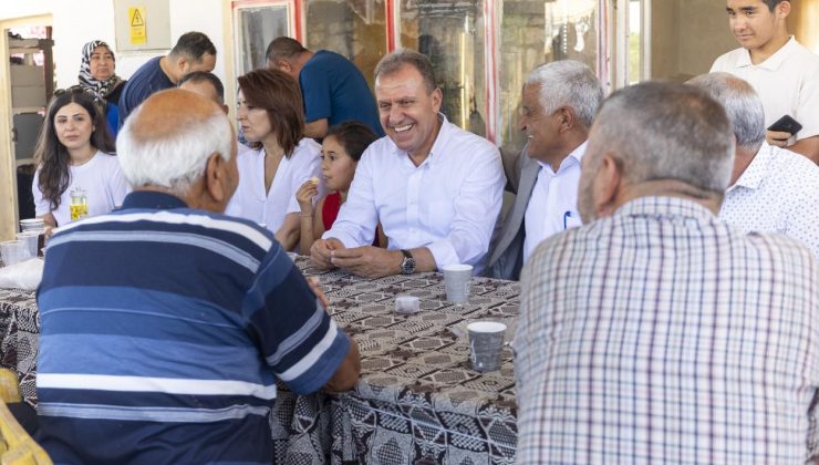 Başkan Seçer, Bayram Dolayısıyla Erdemli Halkıyla Bir Araya Geldi