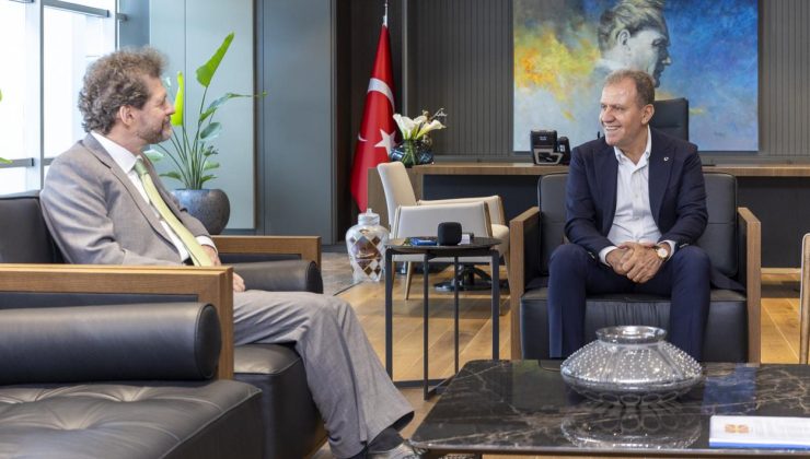 Başkan Seçer, Kuzey Makedonya Büyükelçisi Manasıjevskı İle Bir Araya Geldi