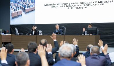 Mersin Büyükşehir Belediye Meclisi’nin Nisan Ayı 2. Birleşimi Gerçekleşti