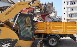  TOROSLAR’DA ÇÖP EVE TEMİZLİK OPERASYON