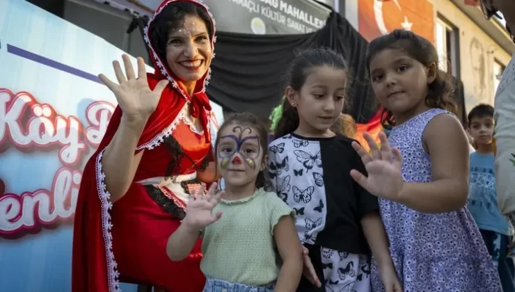 Mersin Büyükşehir Belediyesi’nden köylere şenlik